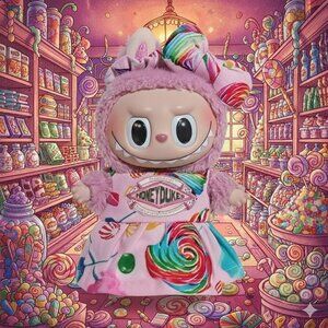 Labubu Harry Potter Honeydukes Inspired Candy Dress and Matching Bow